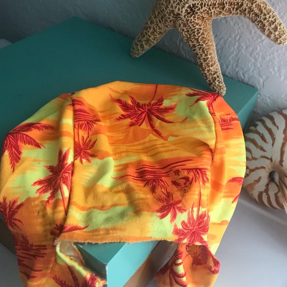 Tropical Sunset Wrestling Cap